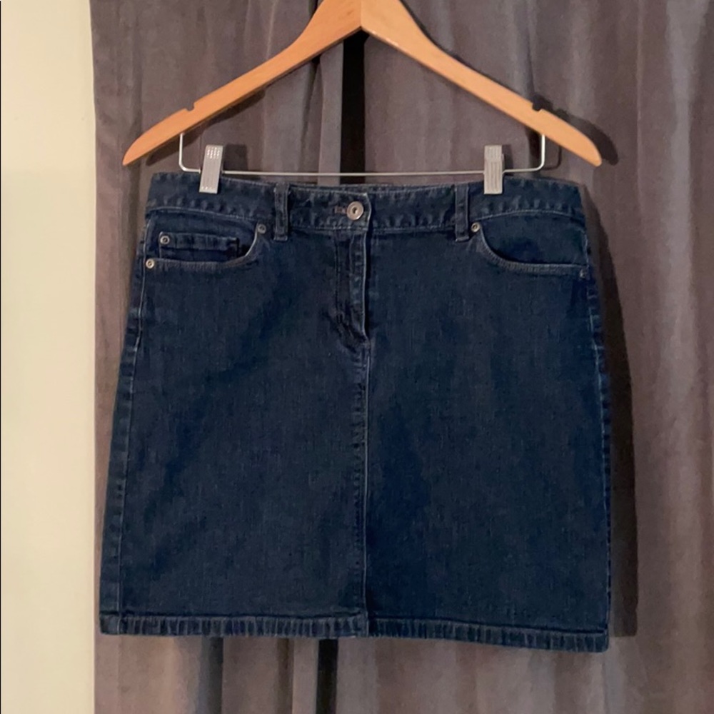 Ann Taylor Denim Skirt size 6